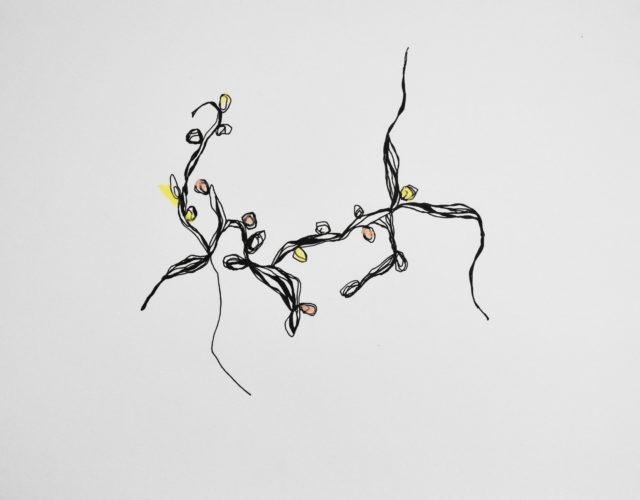 王怡婷，無題，複合媒材，30x23 cm，2019