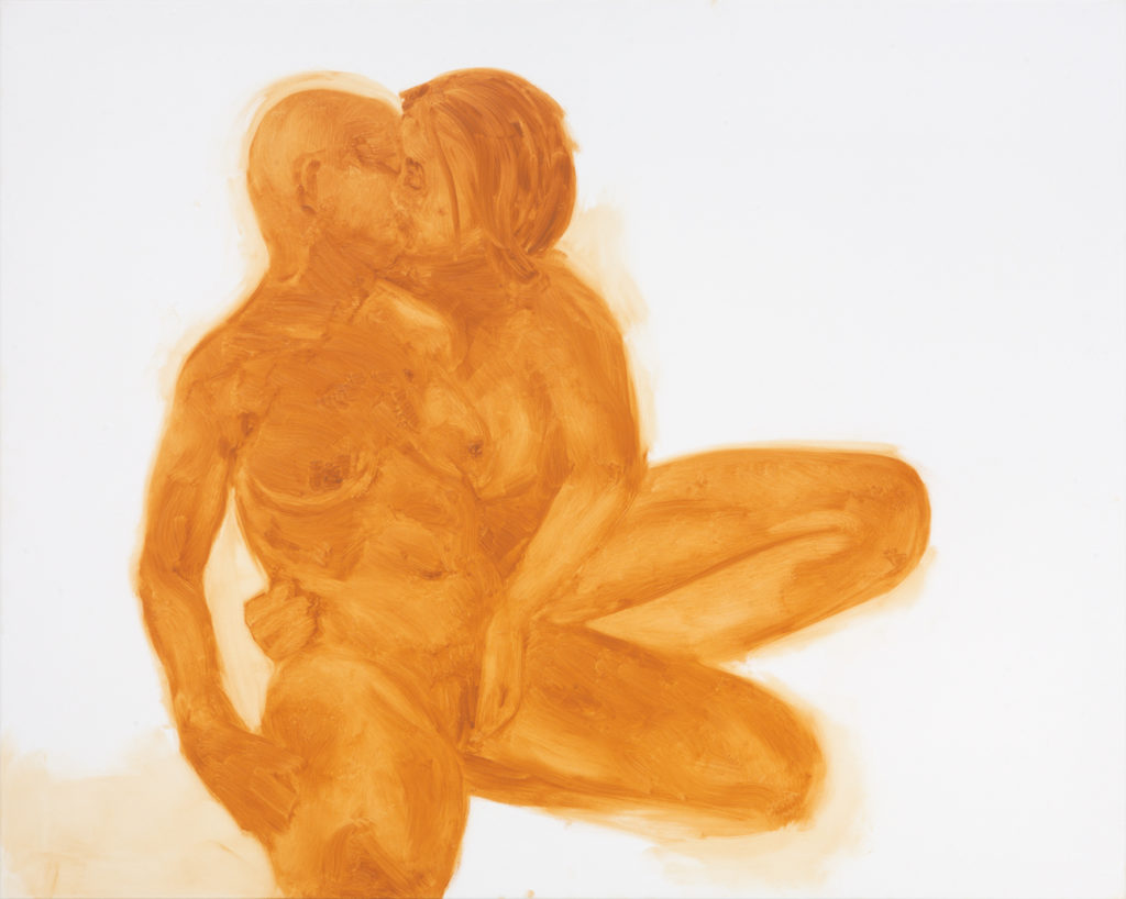 菲利普・克雷默，伴侶(IV)，2015，油彩、畫布，120x150cm