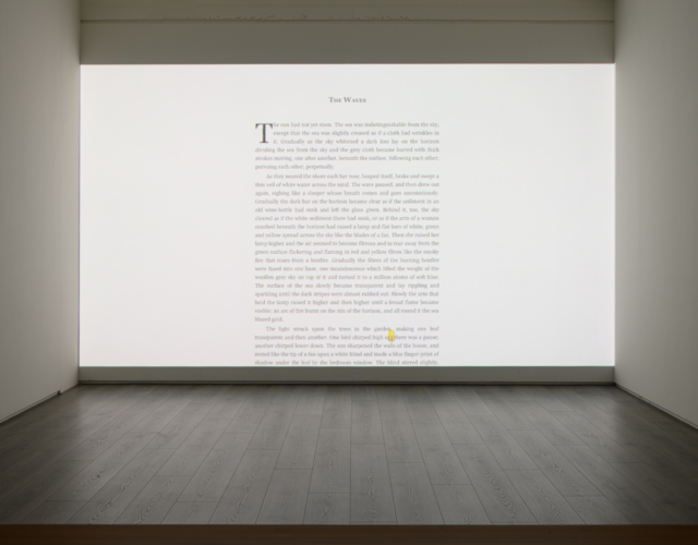 微粒與浪潮，The Particle and the Wave，2015，HD錄像 HD Video，11 分 42 秒 11’42”