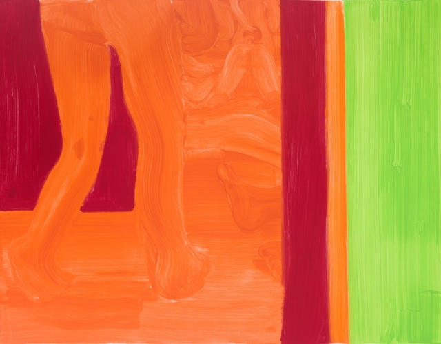 群集(XLV) Gathering (XLV)，2022，壓克力、畫布 Acrylic on canvas，100x130cm