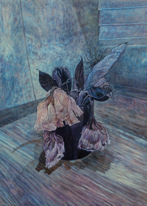 Kao Ya-Ting, Love Will Tear Us Apart, 2023, Oil on canvas, 180 x 150 cm